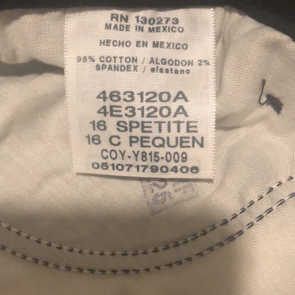 🌹*NWT*LEE Women's Relaxed Fit All Day Straight Leg Black Pants - Picture 9 of 10